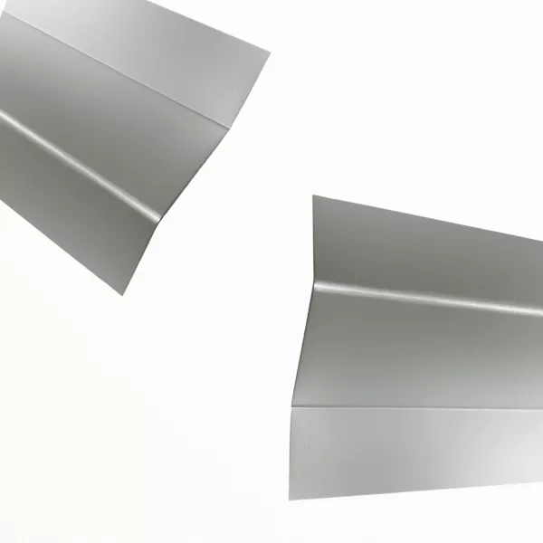 Z-Profil aus Aluminium 2,0 mm silber natur eloxiert